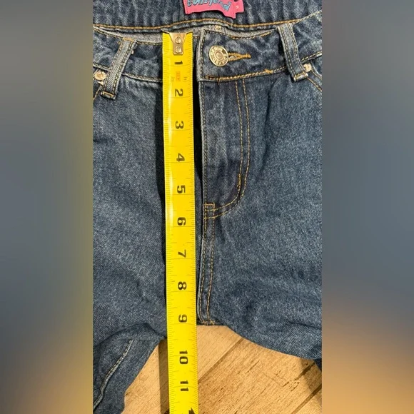 Edikted Raelynn Washed Low Rise Baggy/ Blue wash - Picture 8 of 11